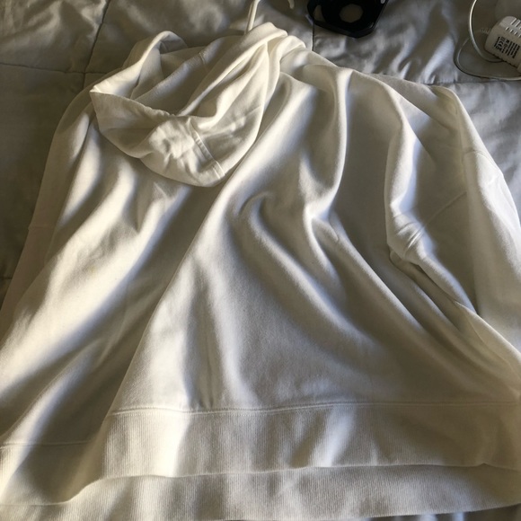 Calvin Klein cropped hoodie (size L) - Picture 3 of 3